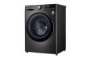 ماشین لباسشویی ال جی LG WR9011PBG نمای جلو و جانبی