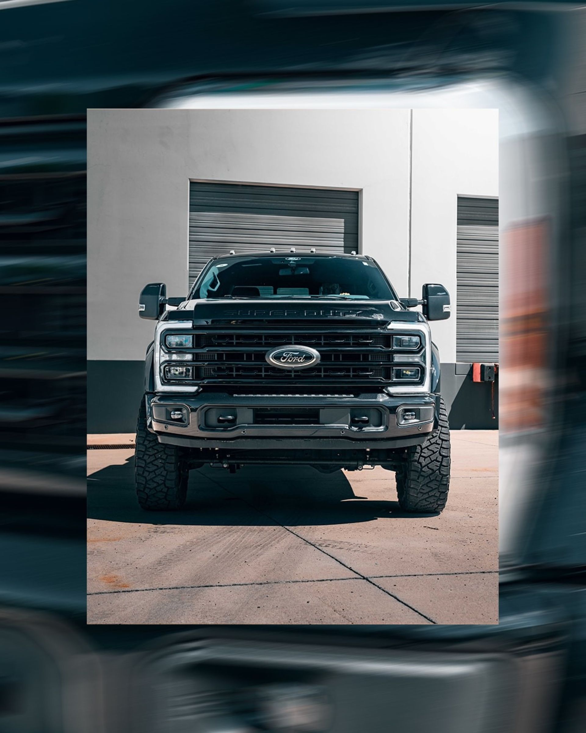 نمای جلو وانت فورد F-450 وستکات دیزاین