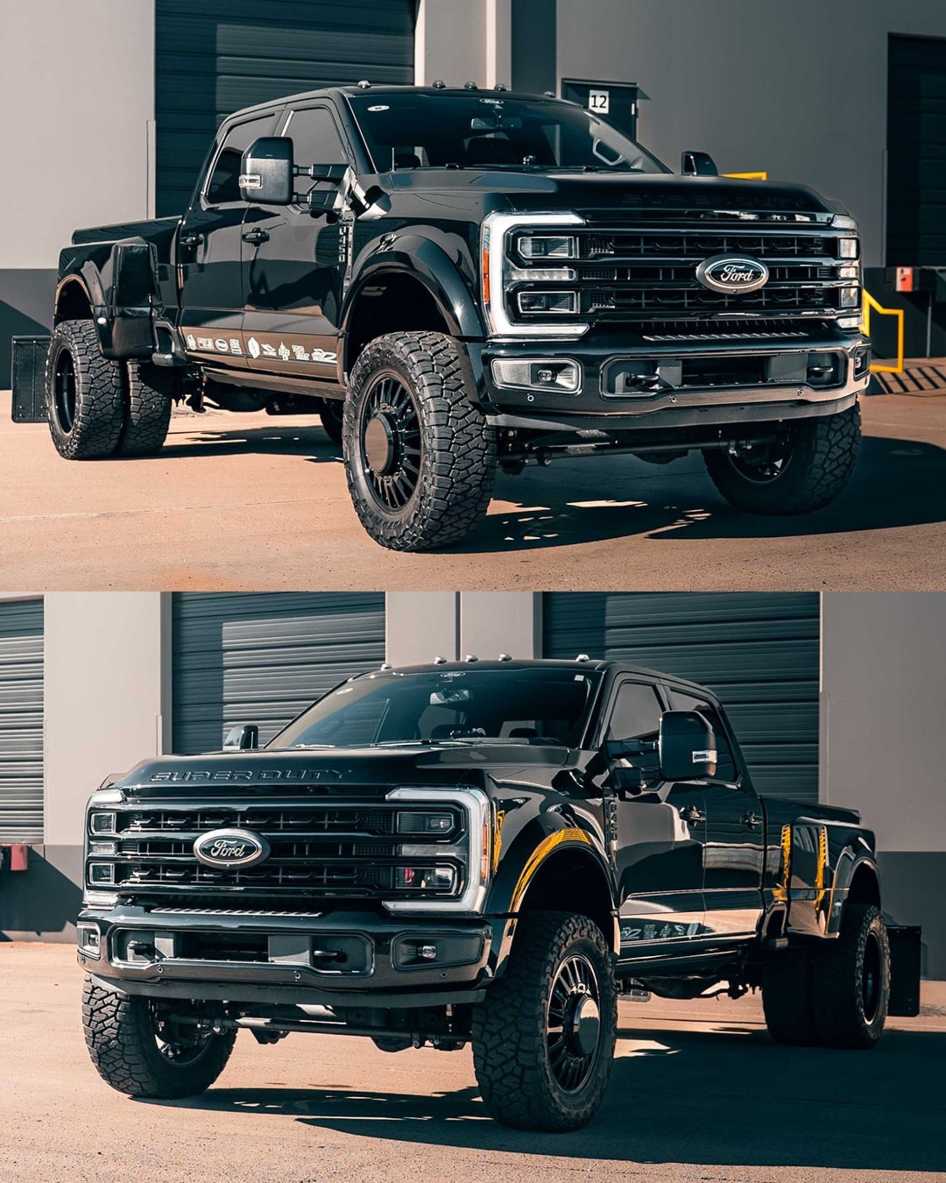 نمای سه‌چهارم جلو وانت فورد F-450 وستکات دیزاین
