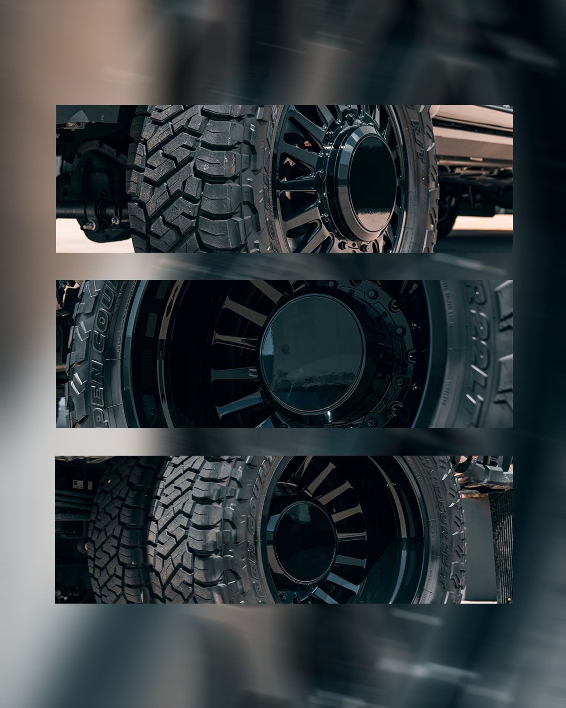 تایرهای سفارشی وانت فورد F-450 وستکات دیزاین
