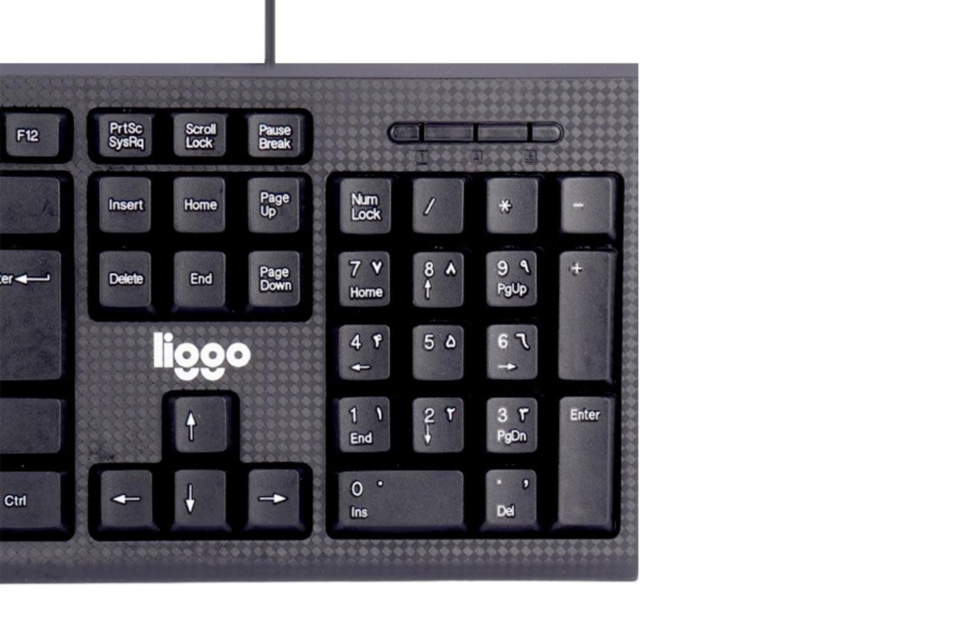سمت راست کیبورد لیگو Liggo K112