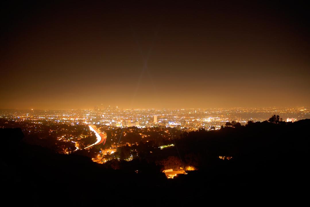 گنبد آسمان‌تاب آلودگی نوری