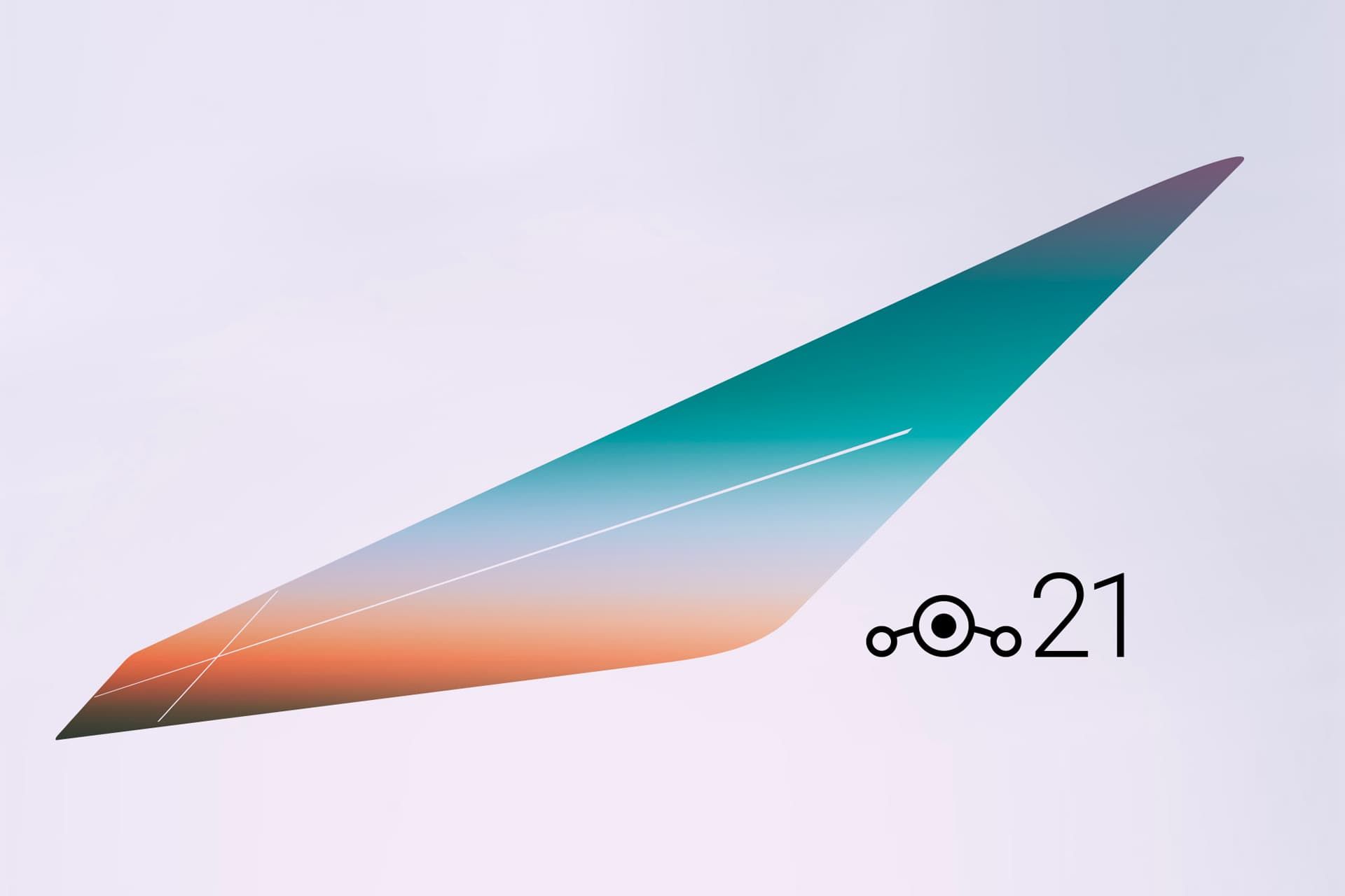 لوگو سیستم عامل LineageOS 21 