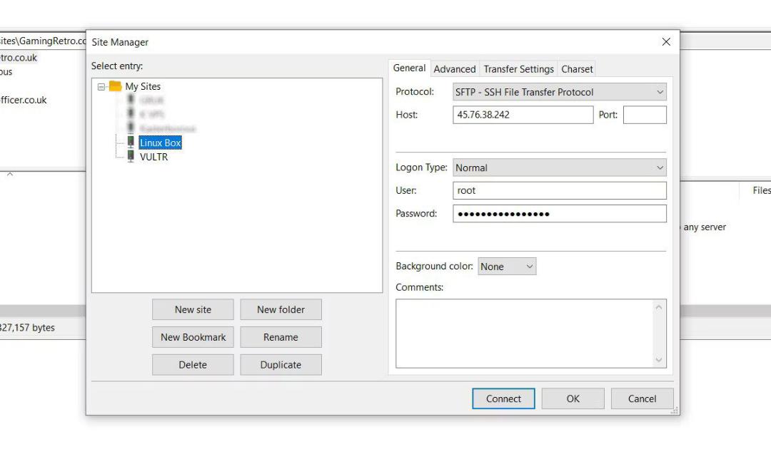 انتقال فایل از طریق FTP