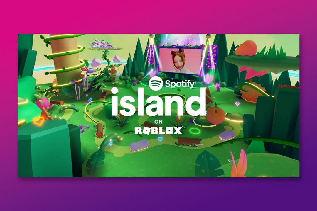 فضای مجازی به نام Spotify Island با همکاری Roblox
