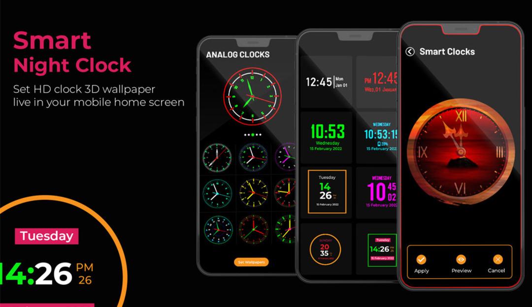 برنامه‌ی Smart Night Clock