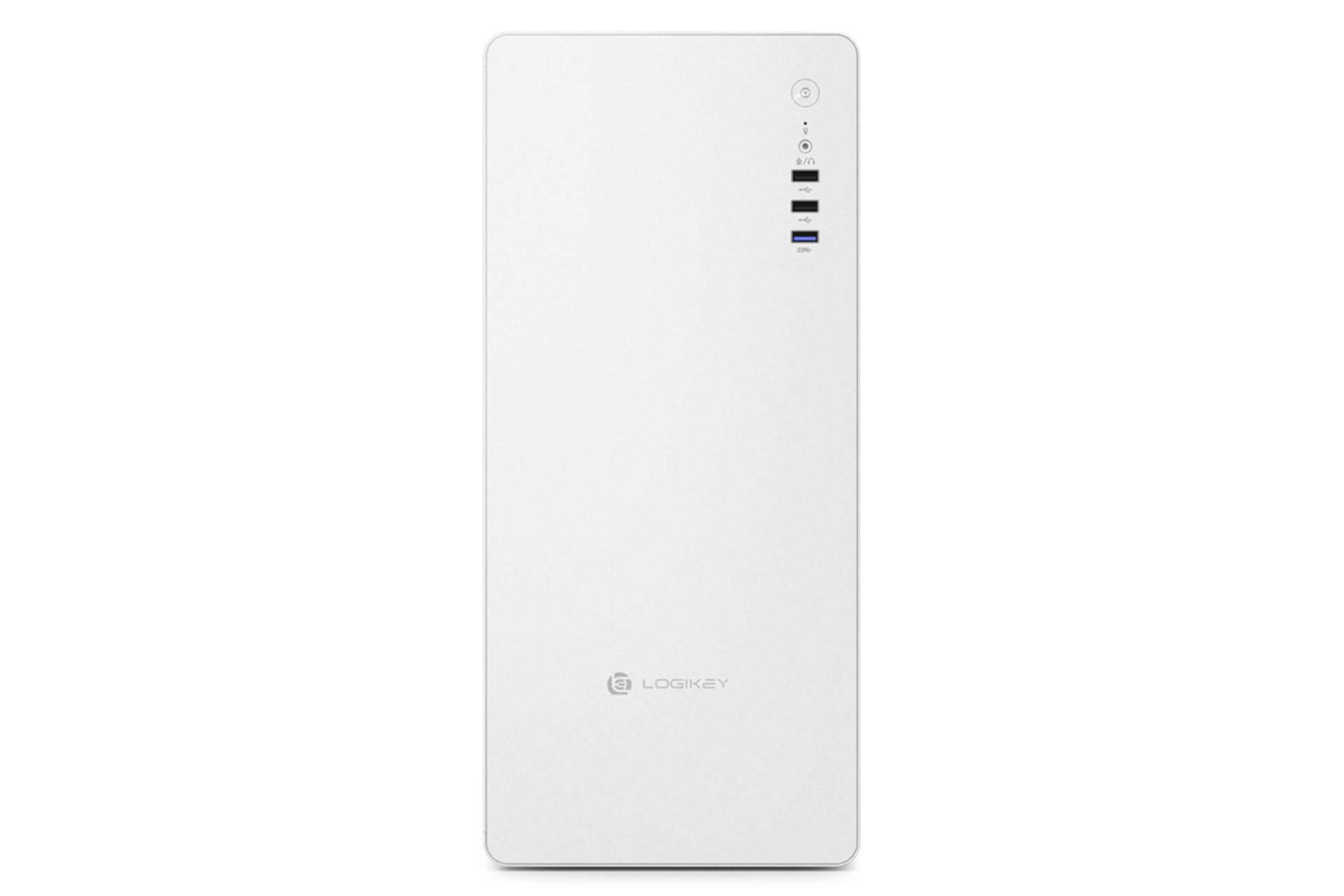 کیس کامپیوتر لاجی کی C151W نمای روبرو