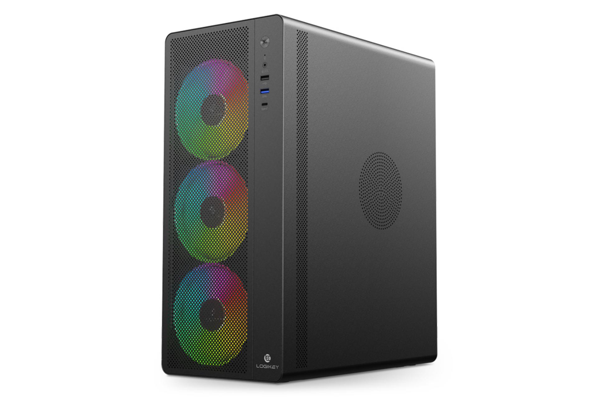 نمای سمت راست کیس کامپیوتر لاجی کی C154B