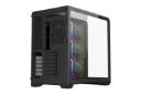 نمای نیمرخ پنل پشت کیس کامپیوتر لاجی کی C654B با نمایش اسلات های توسعه و منافذ عبور هوا