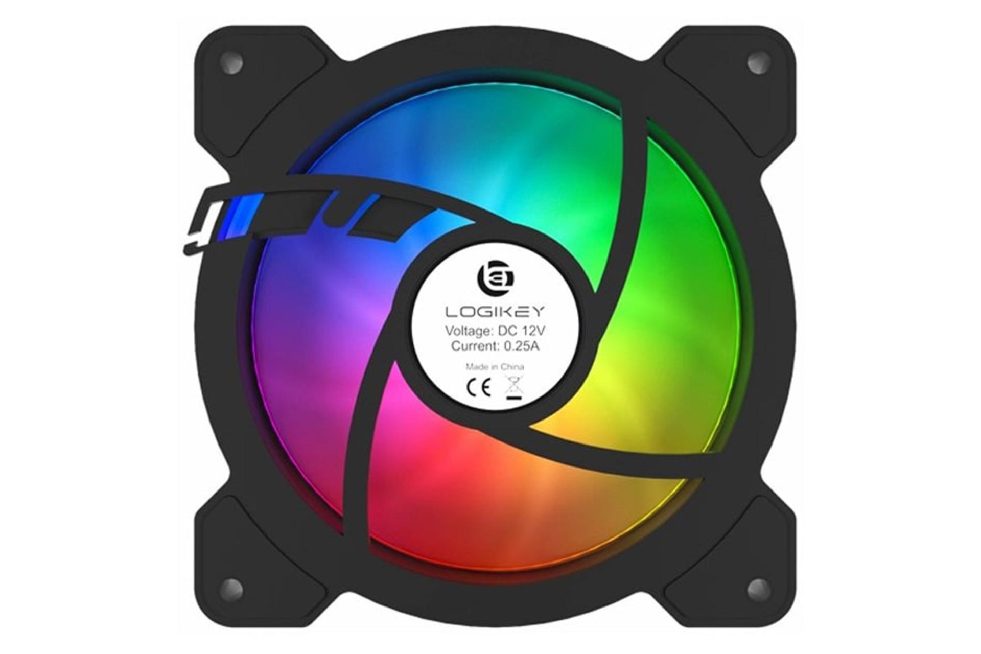 نمای پشت و بدنه فن کیس لاجی کی F122B