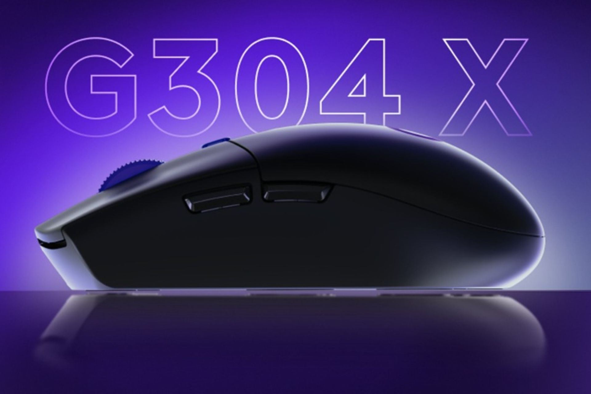 نمای جانبی ماوس بی‌سیم لاجیتک G304X