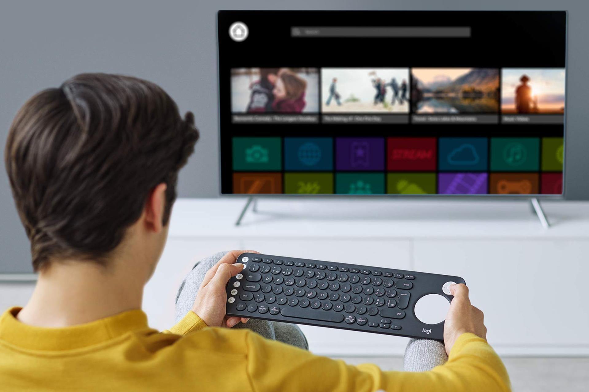 کاربری کیبورد لاجیتک Logitech K600