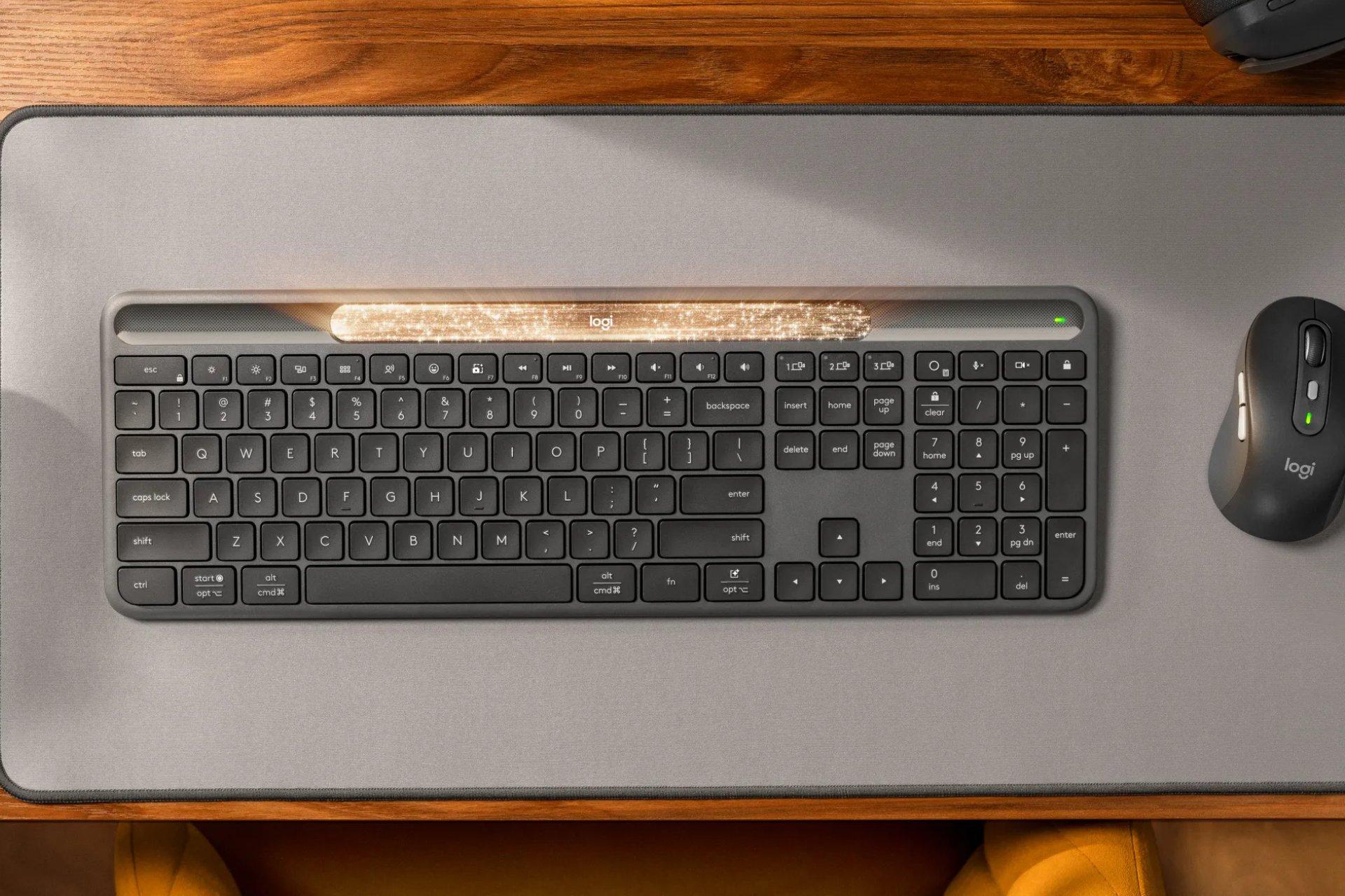 لاجیتک Signature Slim Solar Plus K980