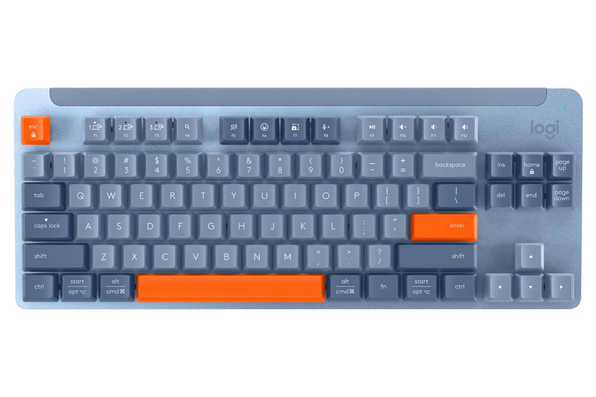 کیبورد لاجیتک Signature K855 رنگ آبی