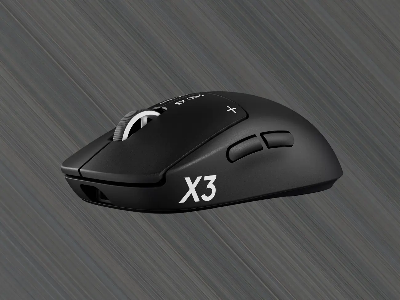 ماوس بی‌سیم لاجیتک (Logitech) مدل X3 با بدنه مشکی و طراحی مدرن