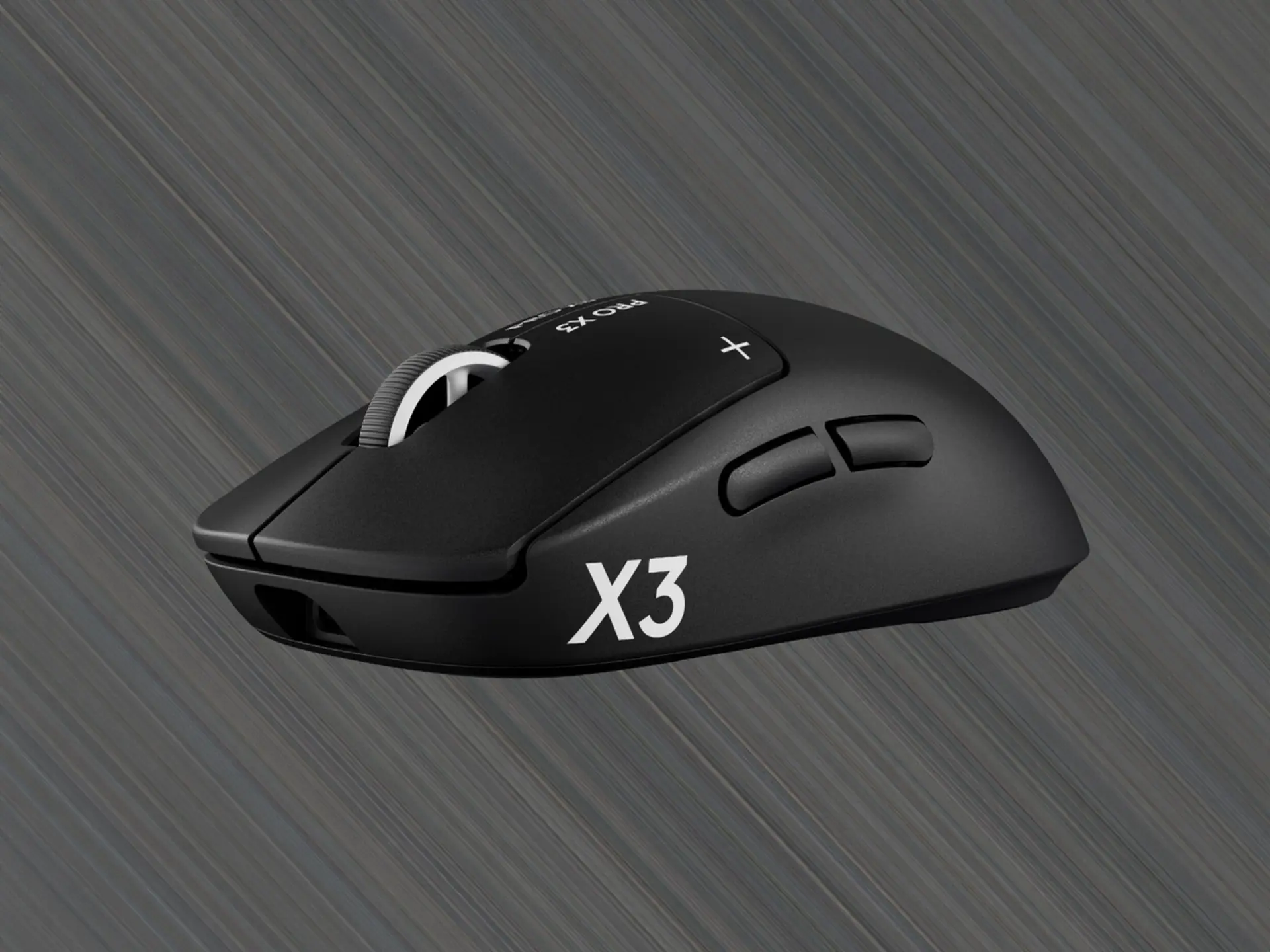 ماوس بیسیم لاجیتک (Logitech) مدل X3 با بدنه مشکی و طراحی مدرن