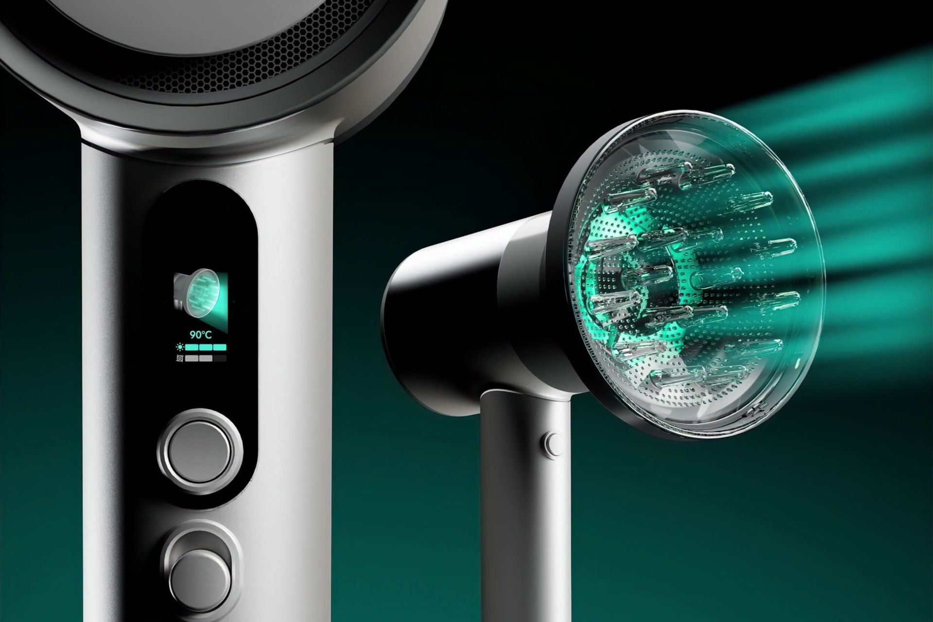 سری مغناطیسی و کنترل هوشمند سشوار LOreal Airlight Pro