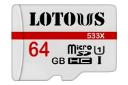 کارت حافظه لوتوس Lotous 533X microSDXC Class 10 UHS-I U1 64GB