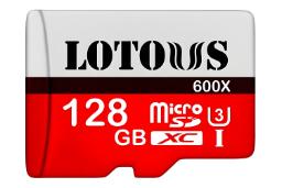 کارت حافظه لوتوس Lotous 600X microSDXC Class 10 UHS-I U3 128GB