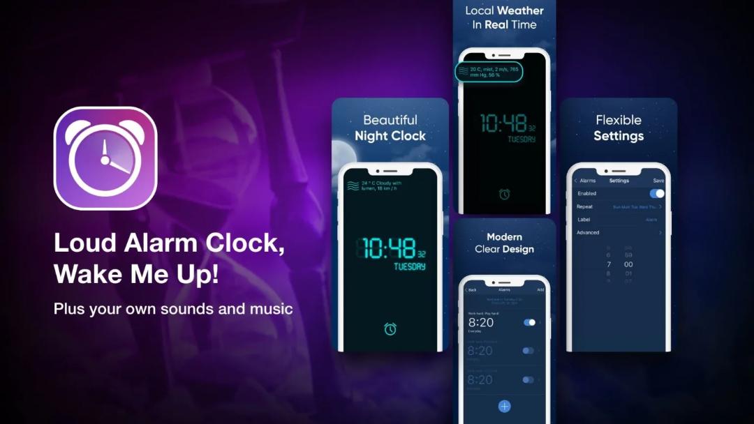 !Loud Alarm Clock, Wake Me Up