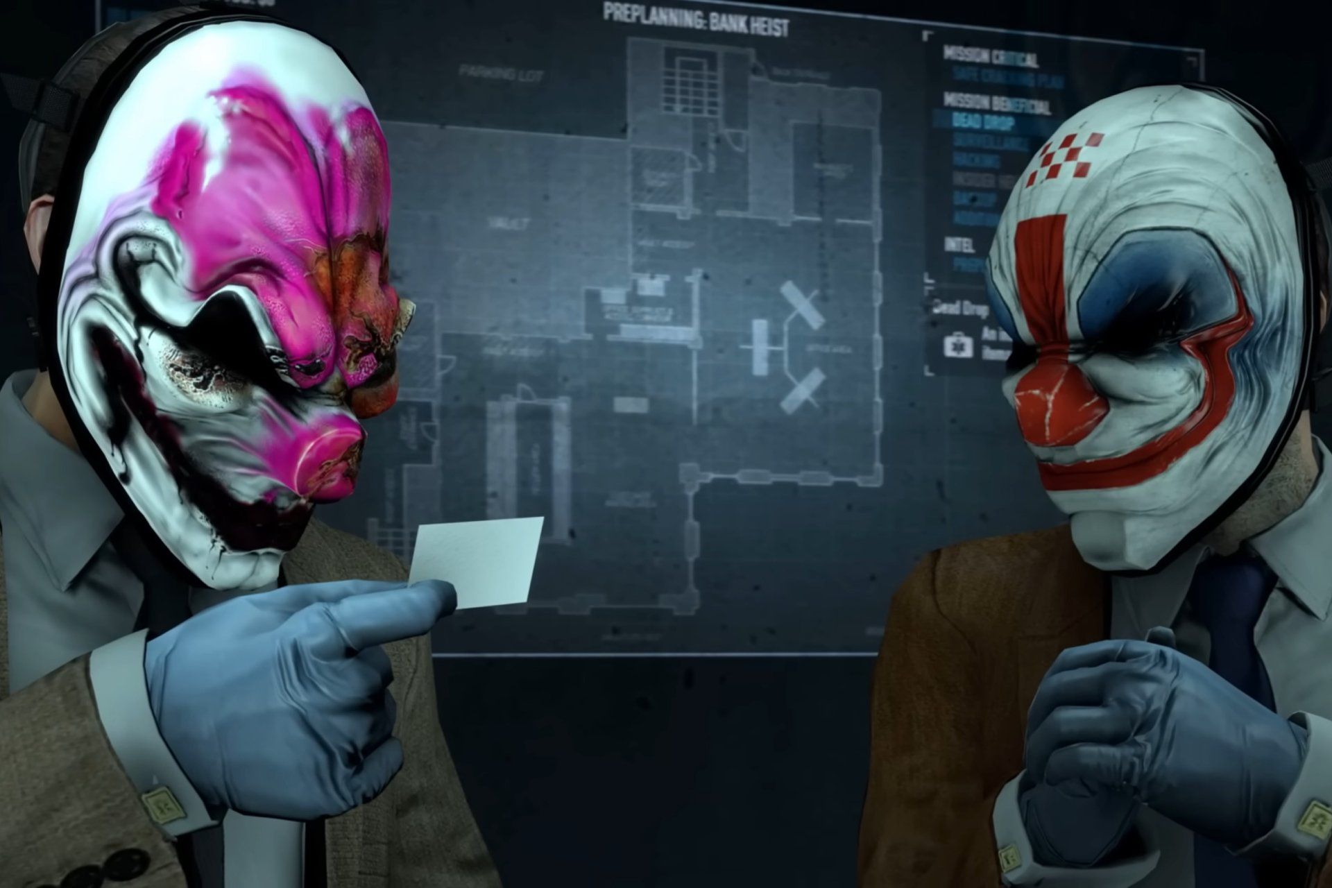 دو دزد با پس زمینه امنیت سایبری