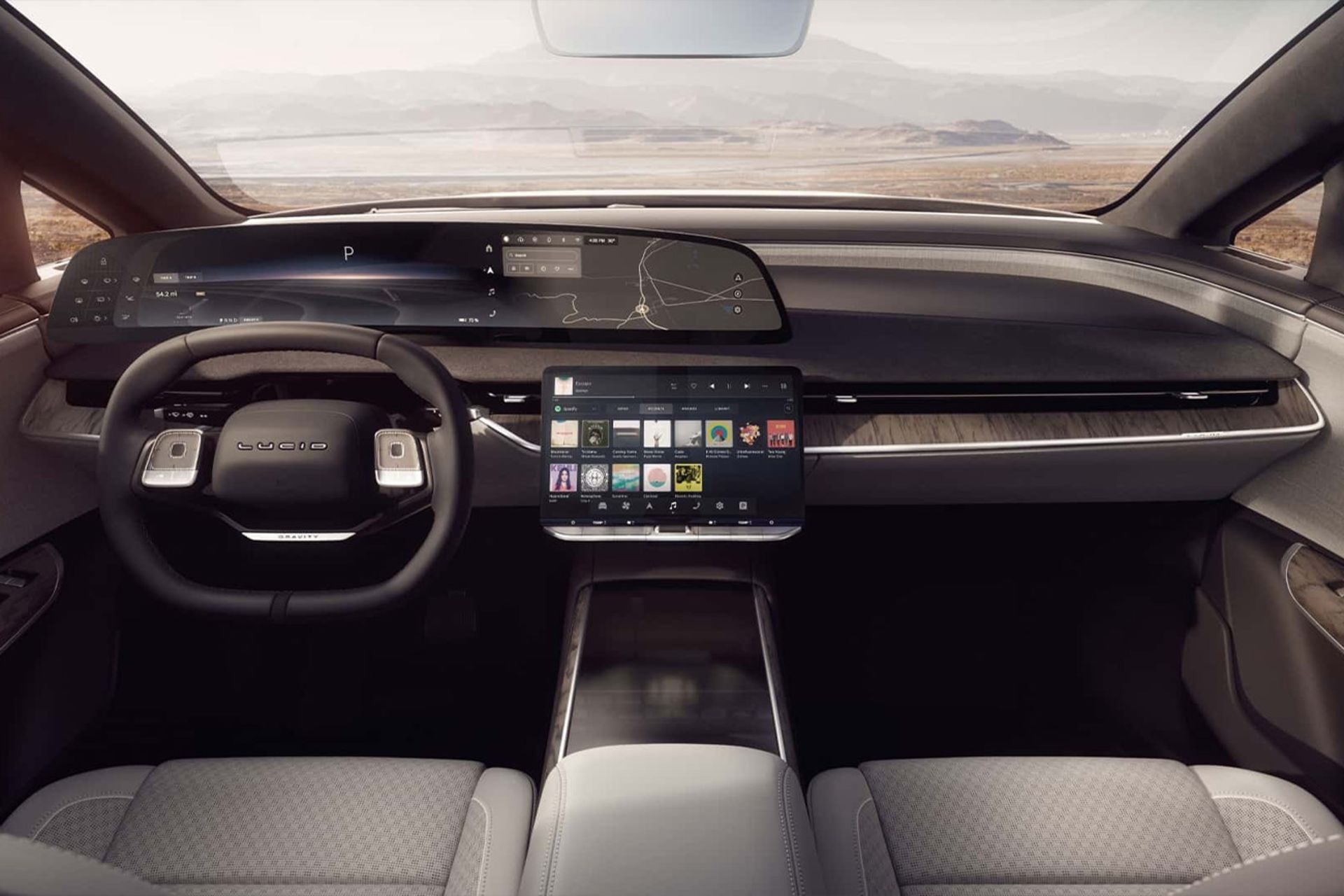 داخل کابین یک خودرو