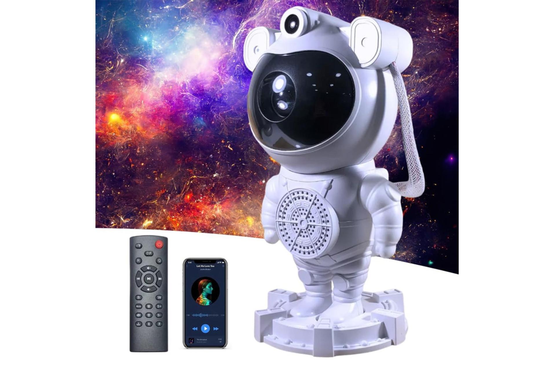 اسپیکر لودی هوی Astronaut Galaxy Light Projector