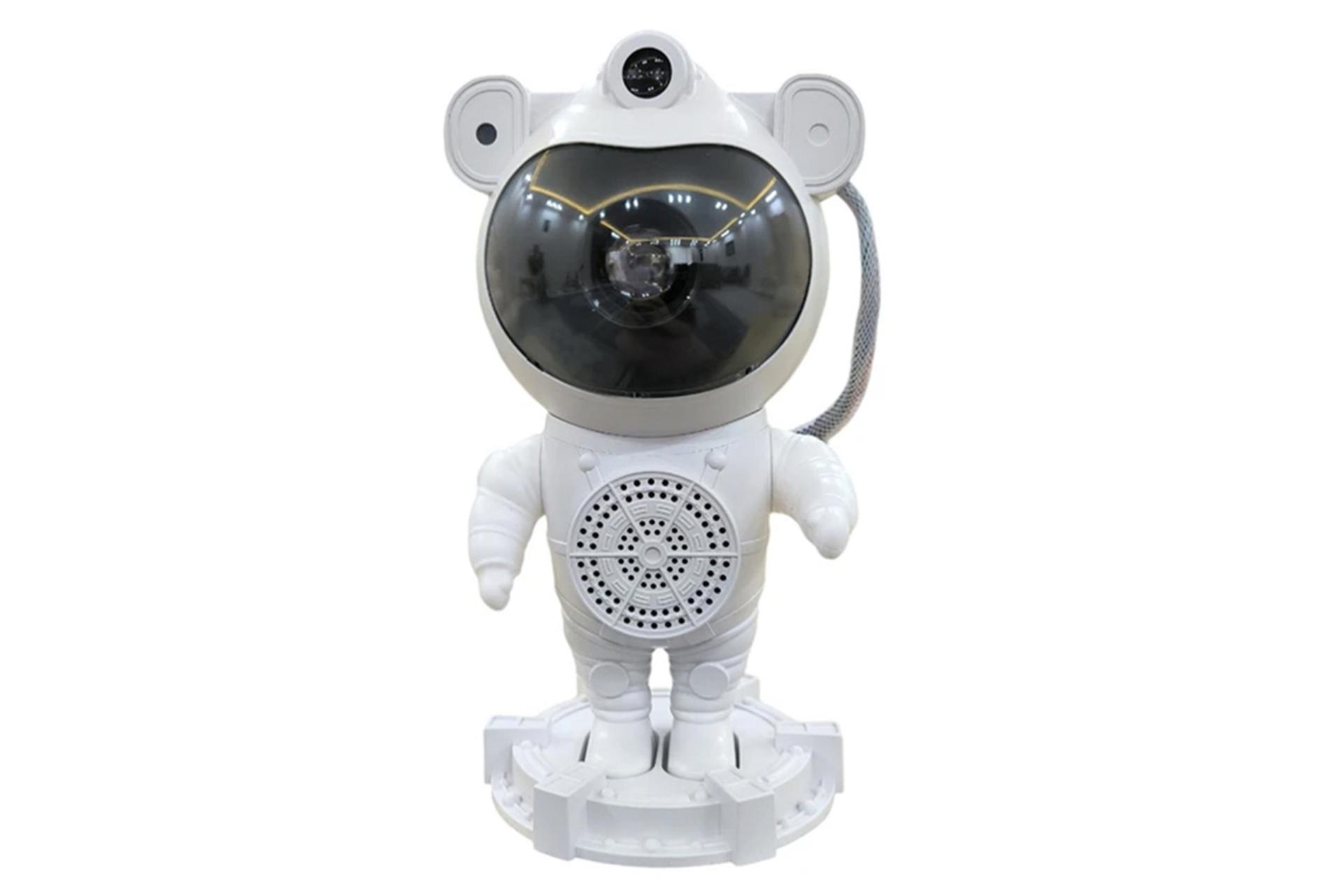 اسپیکر لودی هوی Astronaut Galaxy Light Projector رنگ سفید