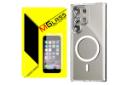 جعبه قاب گوشی ام گلس مدل Clear-Magsafe-MG مناسب سامسونگ Galaxy S24 Ultra