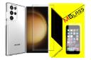 قاب گوشی ام گلس مدل Clear-MGL مناسب سامسونگ Galaxy S24 Ultra همراه با محافظ صفحه نمایش