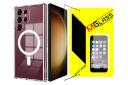 قاب گوشی ام گلس مدل Magsafe-MGL مناسب سامسونگ Galaxy S24 Ultra همراه با محافظ صفحه نمایش