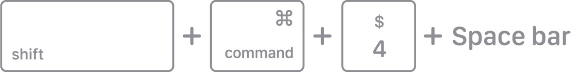 کیلدهای میانبر اسکرین‌شات گرفتن در مک‌اواس