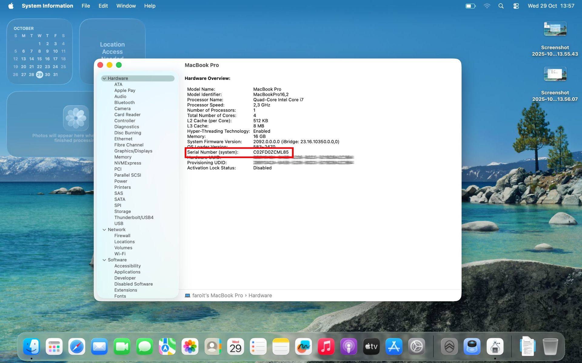 مشاهده سریال نامبر مک بوک پرو