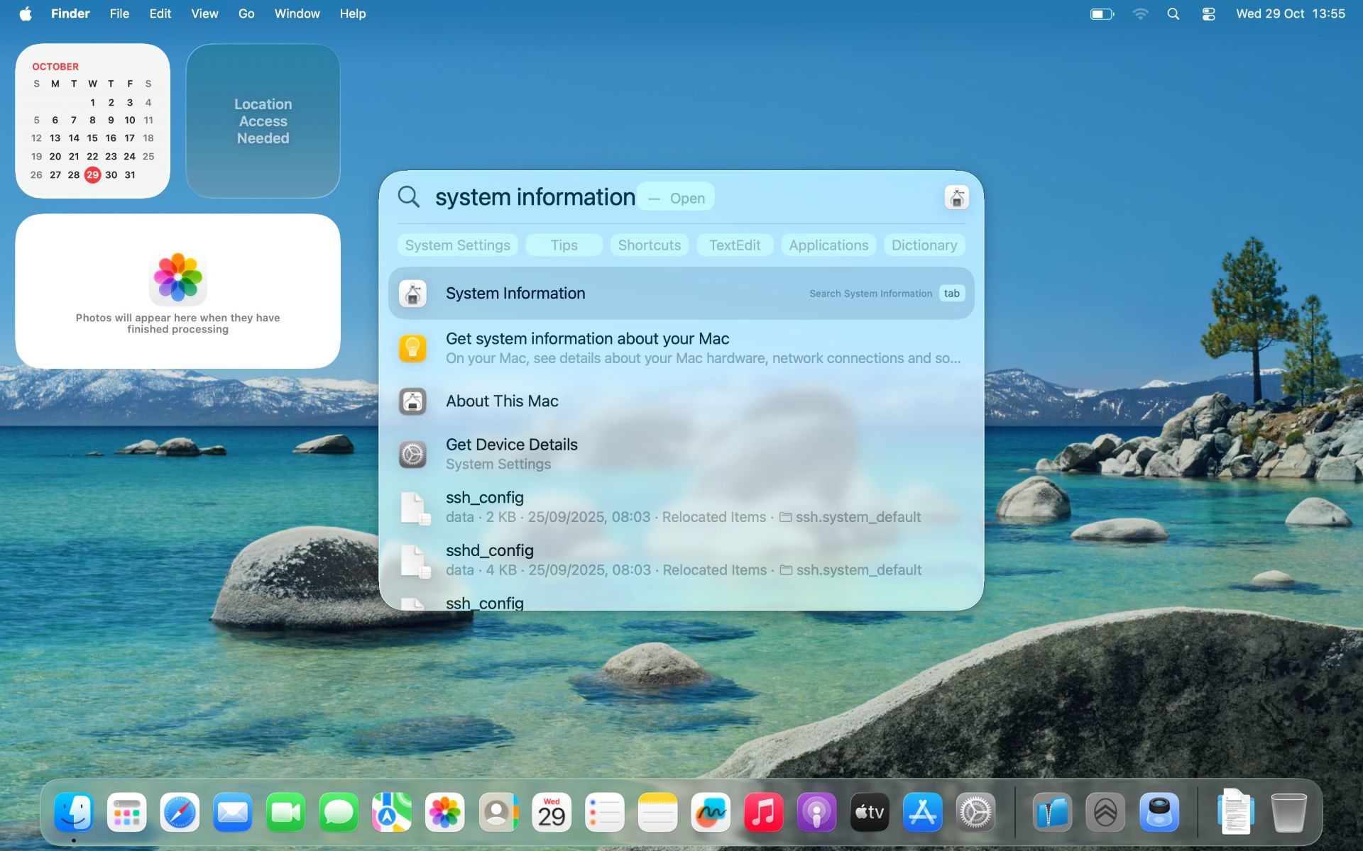 اسپات لایت مک او اس