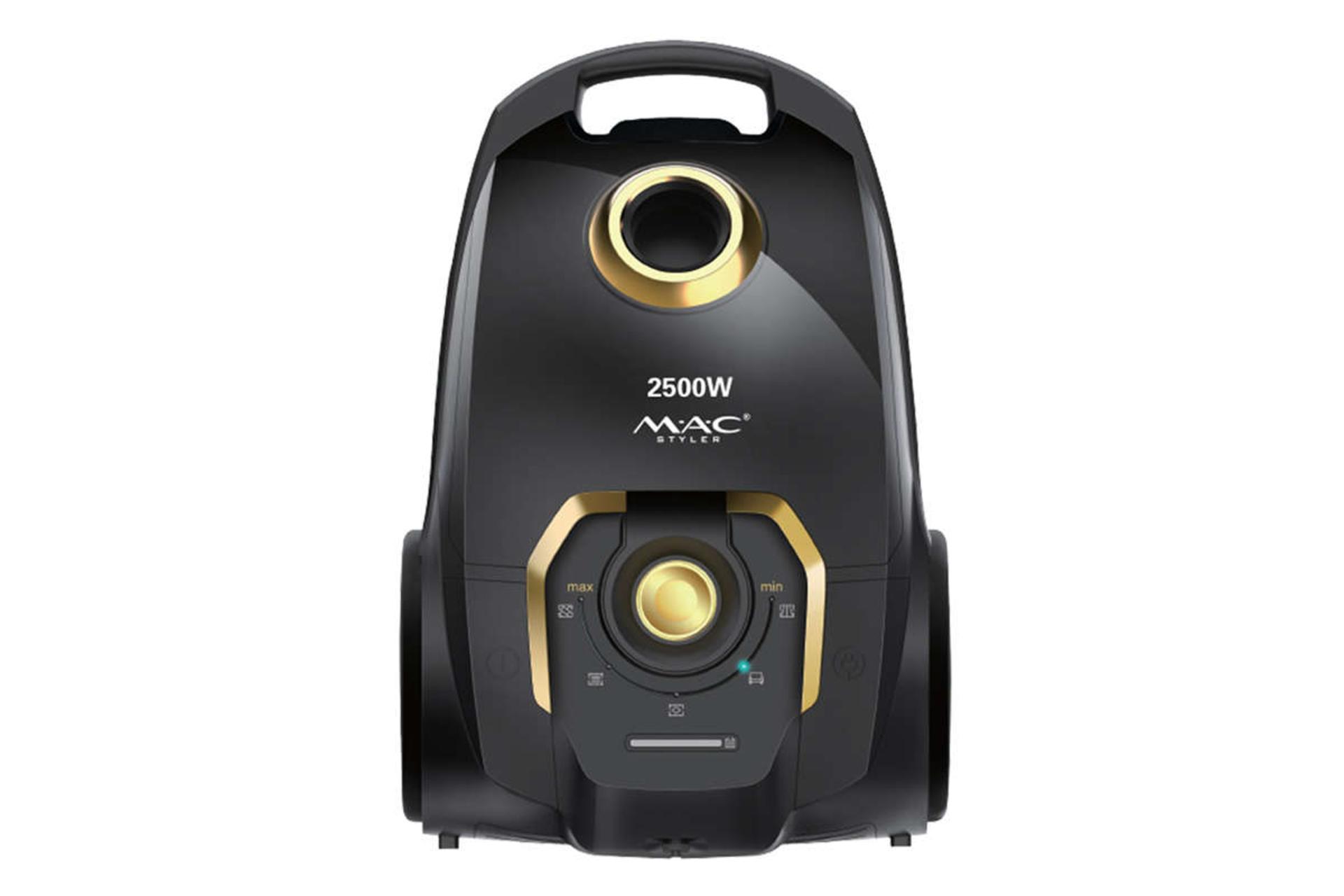 نمای جلوی جاروبرقی مک استایلر MC-2180 رنگ مشکی