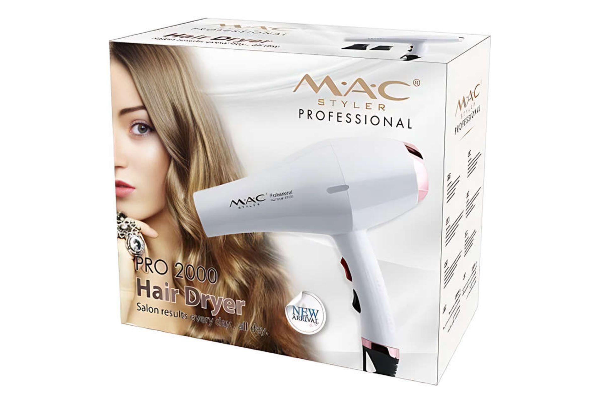 جعبه سشوار مک استایلر MC-6666