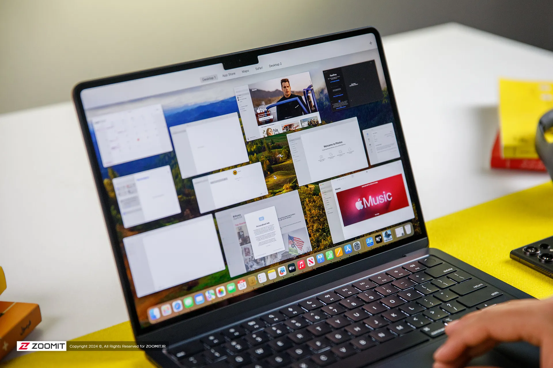 Multitasking and multitasking with MacBook Air