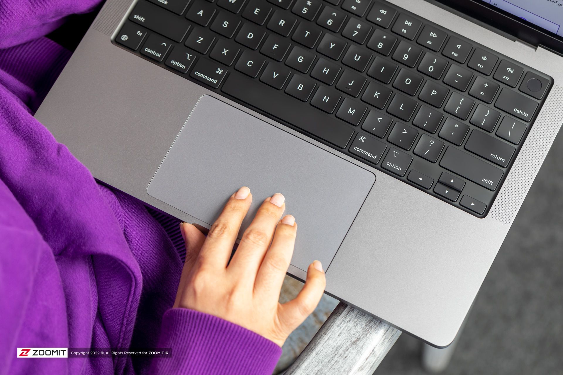 ترک‌پد مک بوک پرو M1 Max