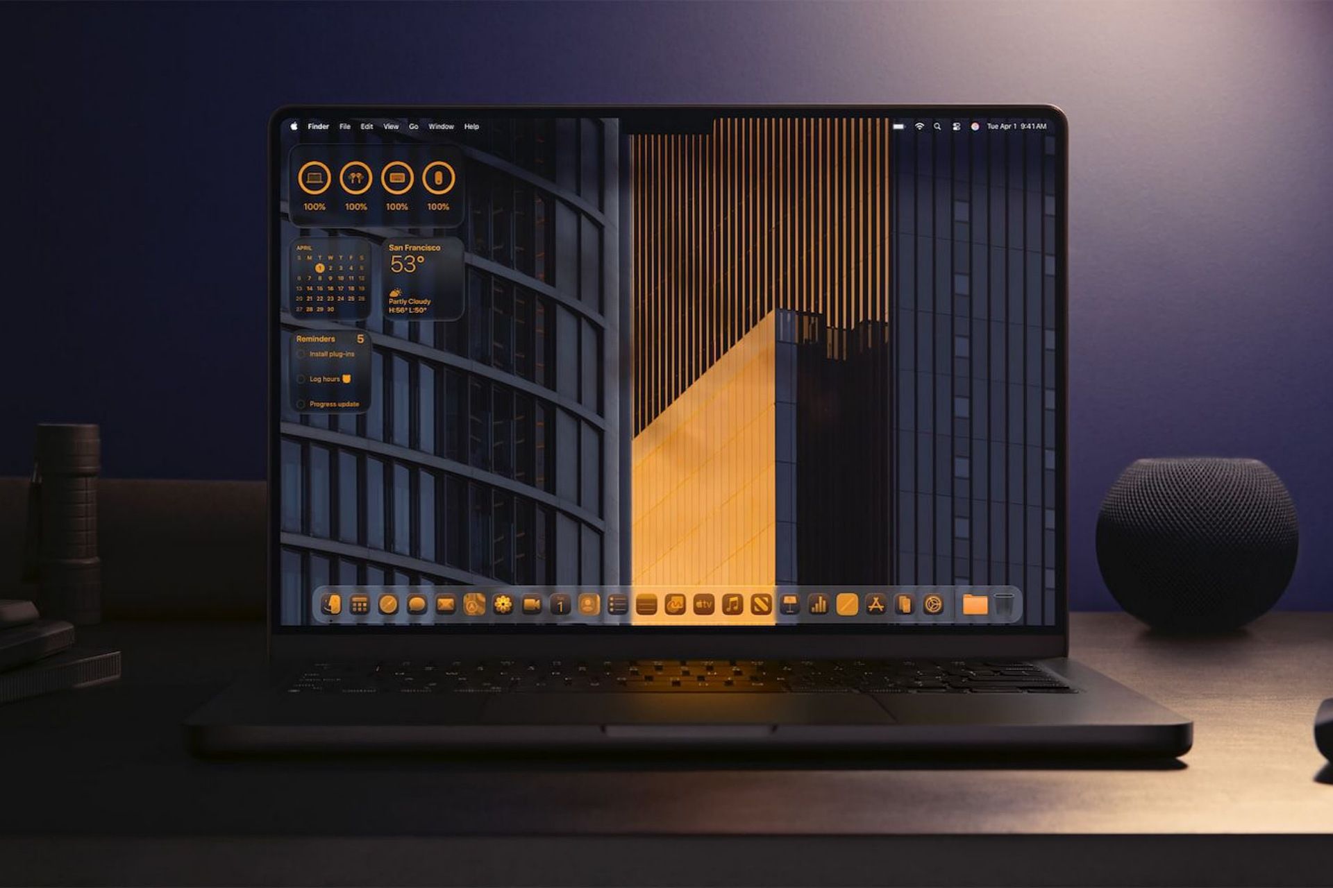 سیستم تم جدید در macOS Tahoe