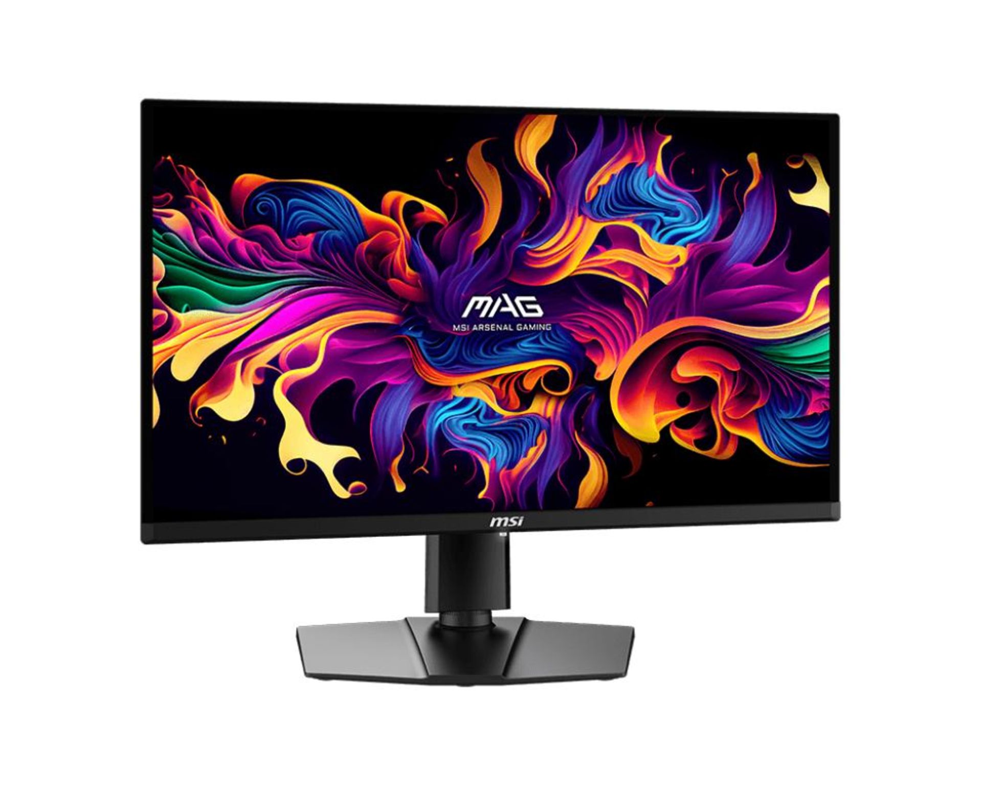 مانیتور MSI MAG 271QPX QD-OLED از نمای جلو