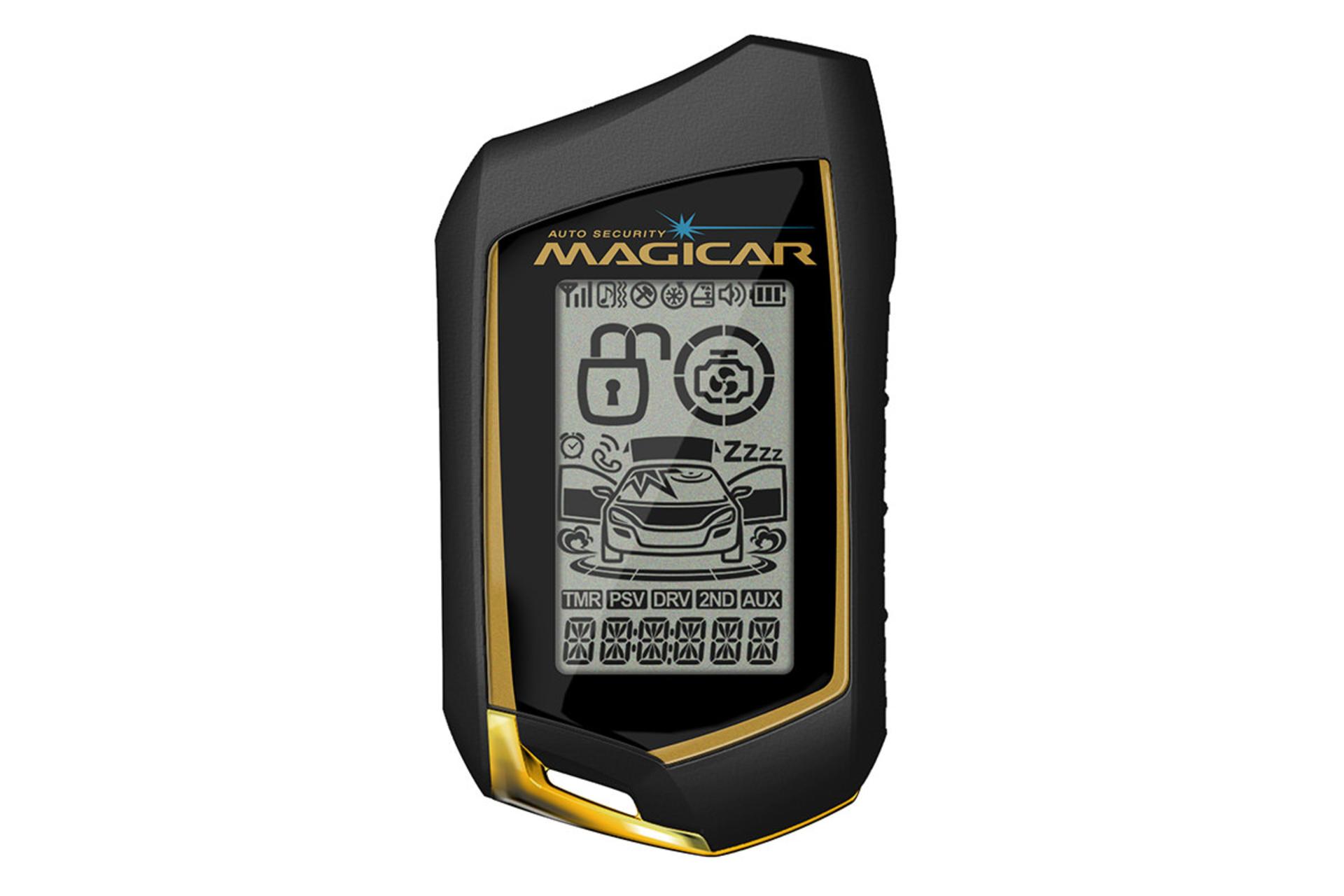 دزدگیر خودرو ماجیکار Magicar i127AS نمای جلو ریموت