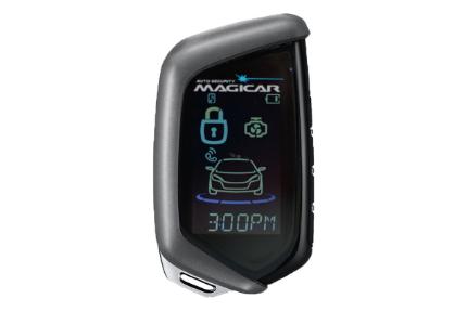 دزدگیر خودرو ماجیکار Magicar i129AS نمای جلو ریموت