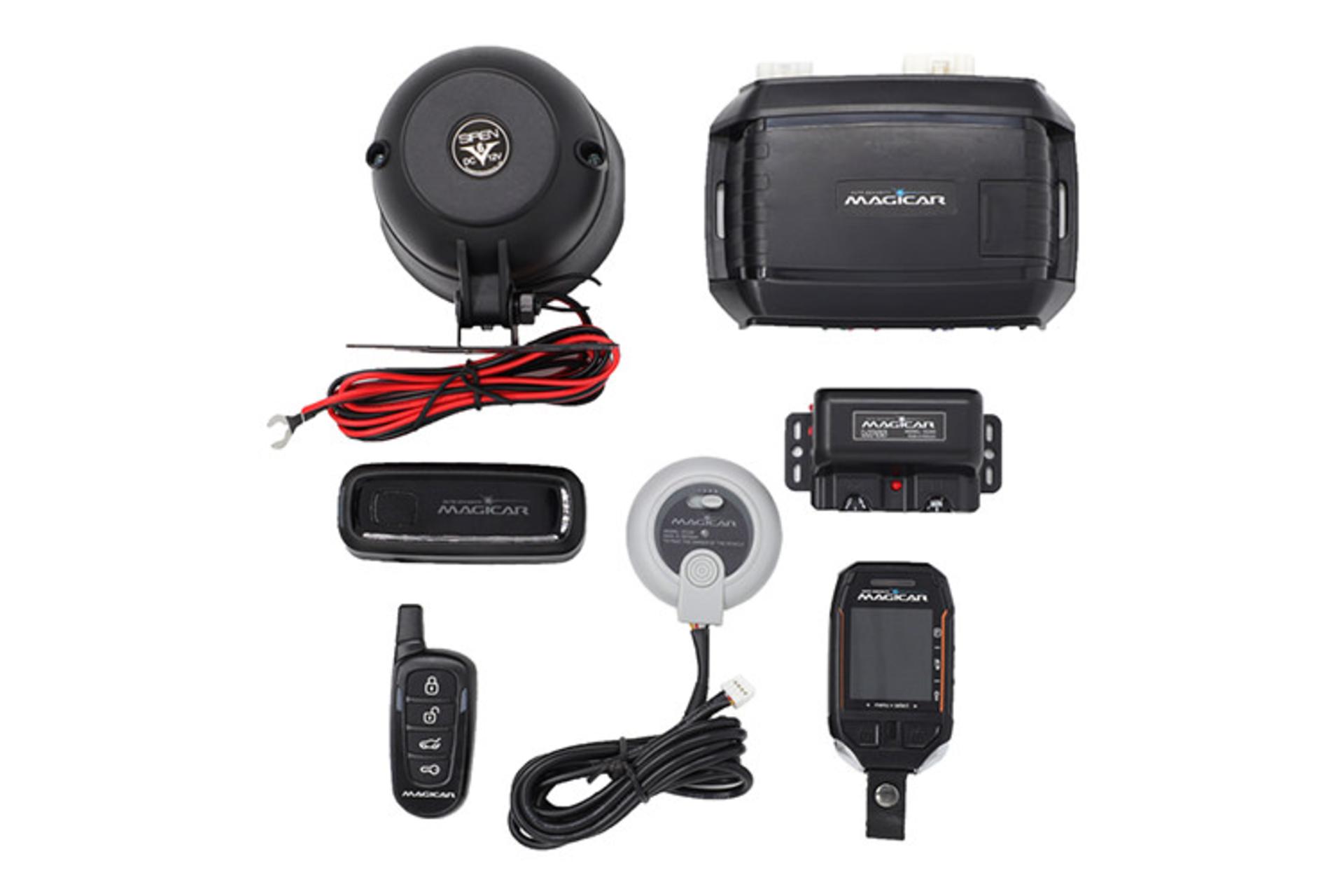 دزدگیر خودرو ماجیکار Magicar i135AS نمای قطعات