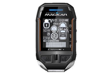 مرجع متخصصين ايران دزدگير خودرو ماجيكار Magicar i135AS نماي جلو ريموت
