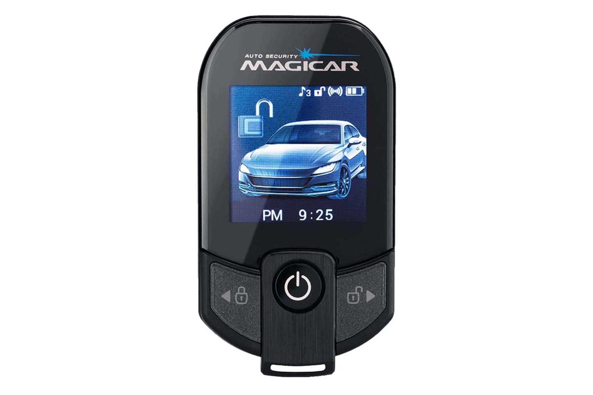 دزدگیر خودرو ماجیکار Magicar i137AS نمای جلو ریموت