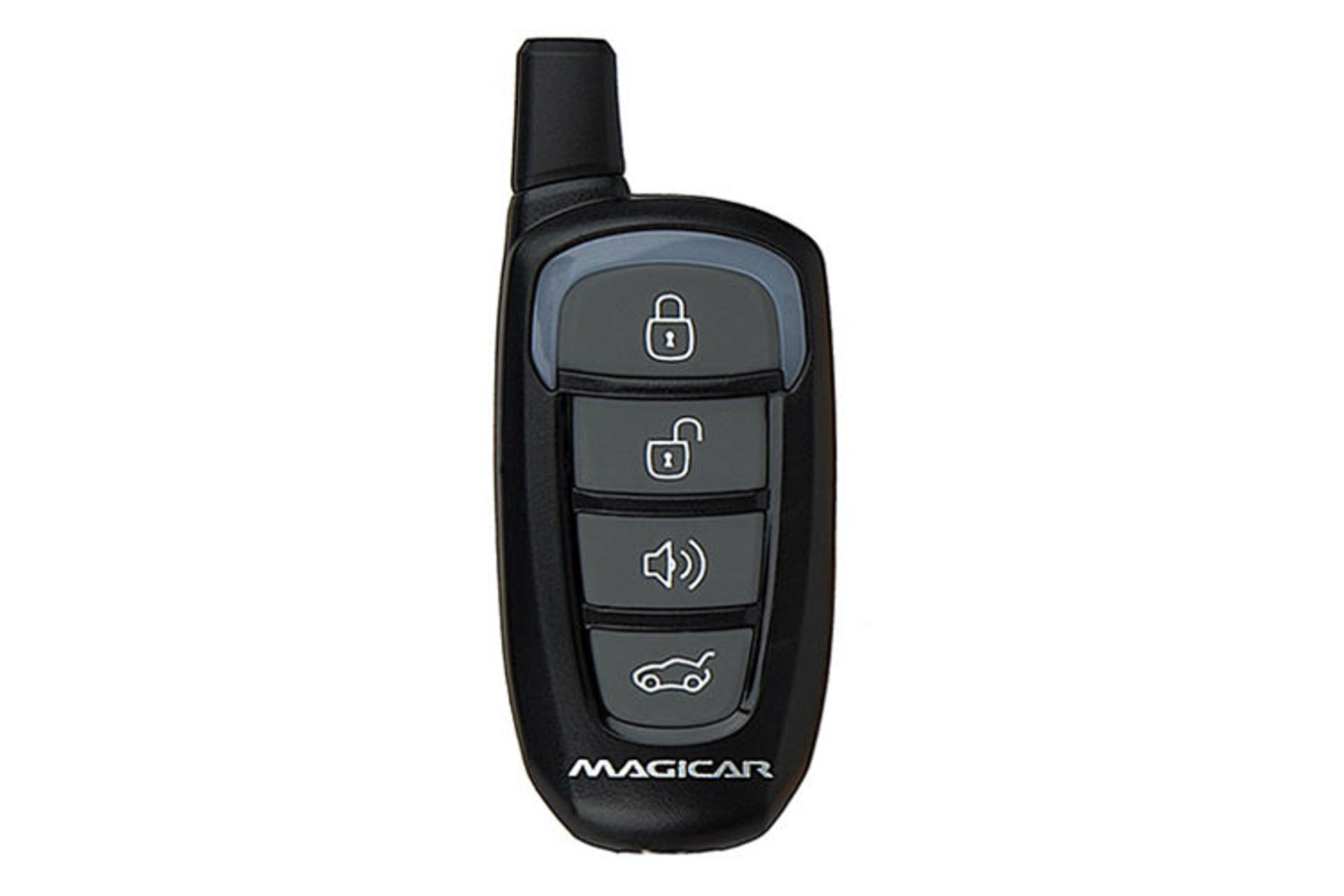 دزدگیر خودرو ماجیکار Magicar M667C نمای جلو ریموت
