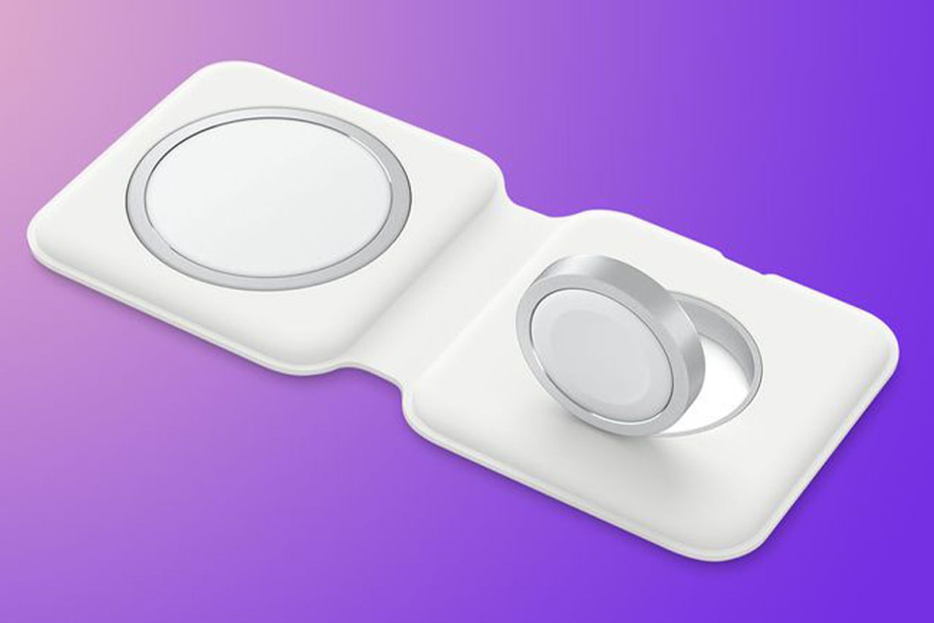  شارژر بی سیم اپل مدل MagSafe Duo