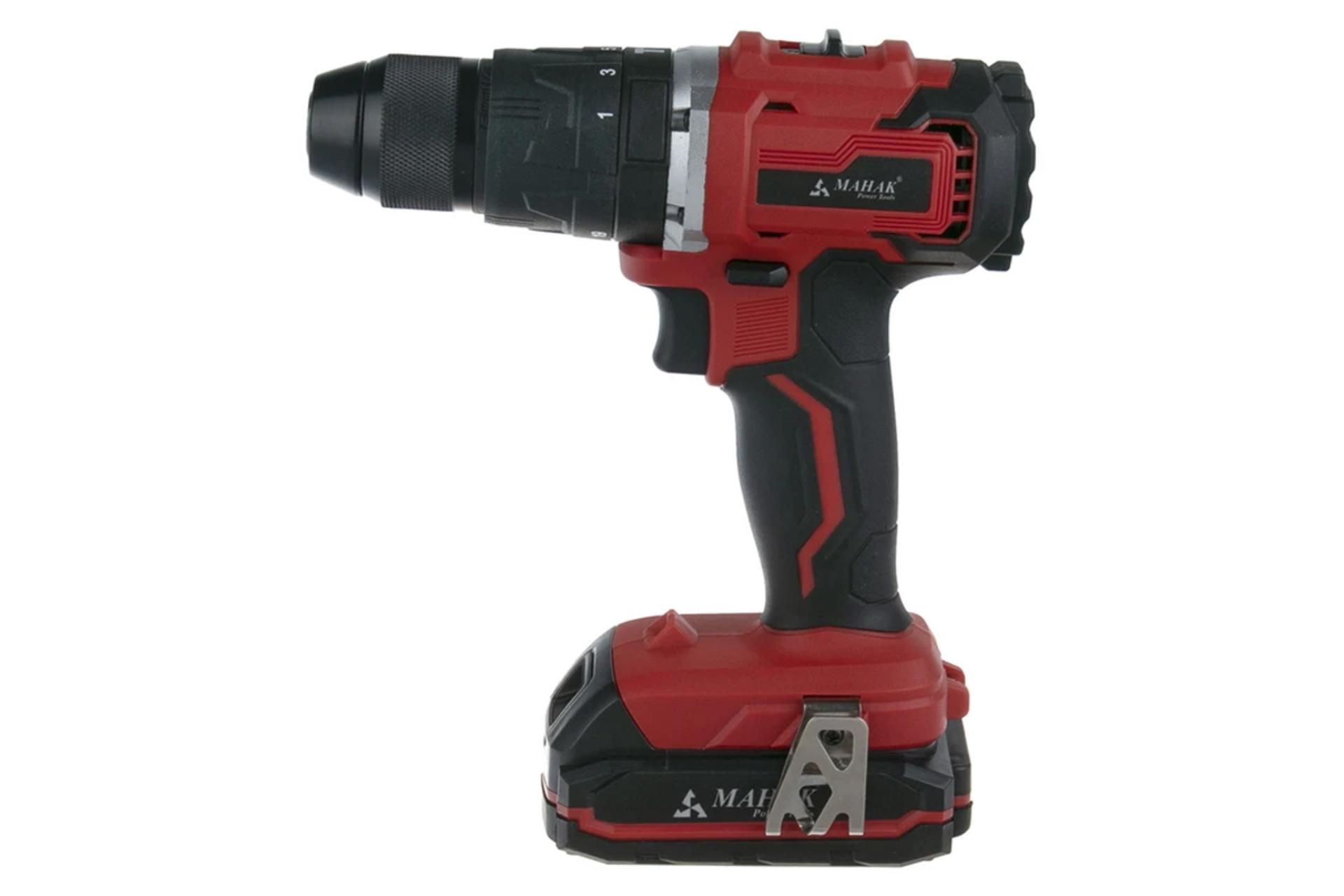 نمای کنار دریل چکشی شارژی محک BCD-20 LI Kit