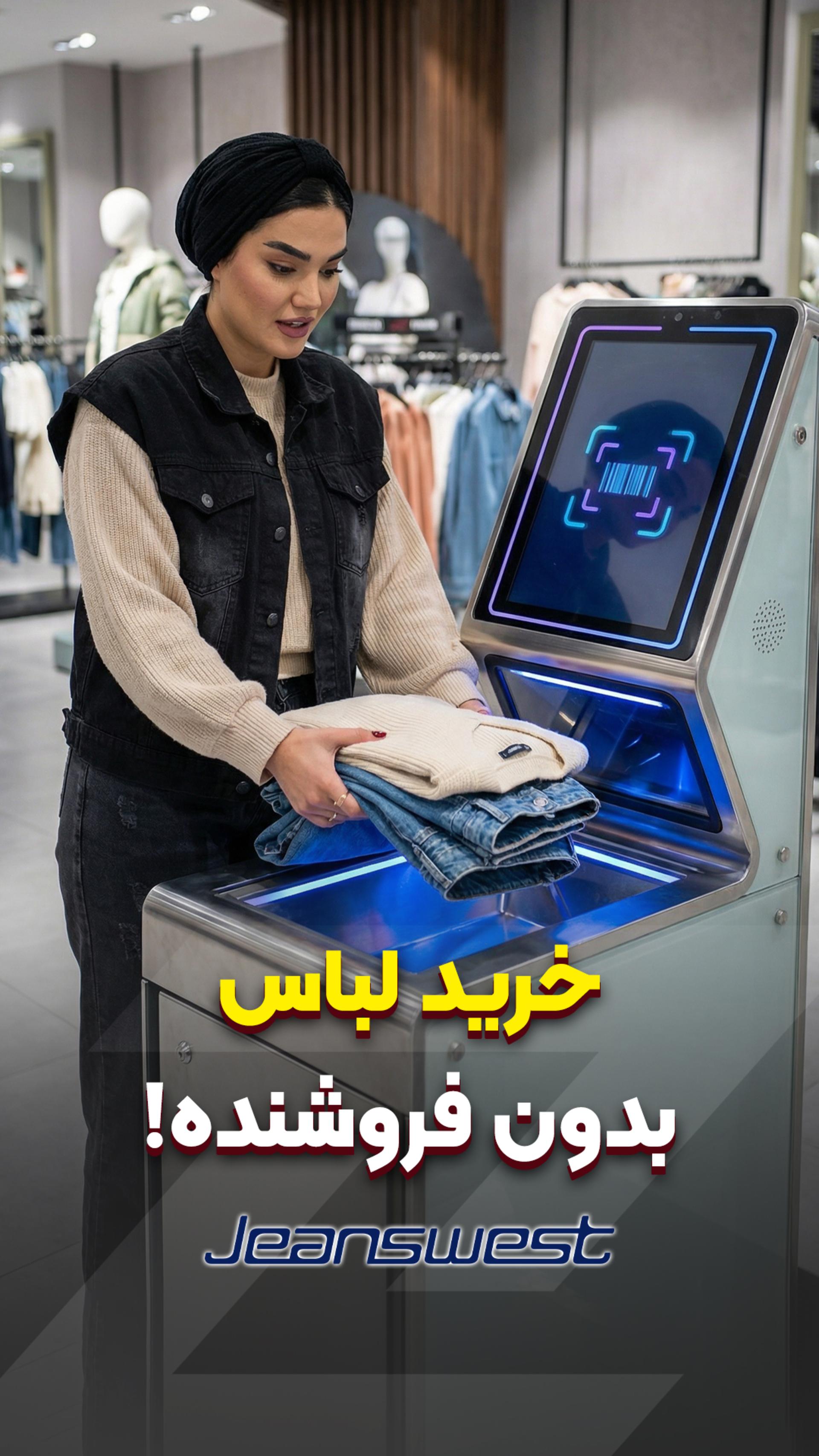 خرید لباس بدون فروشنده