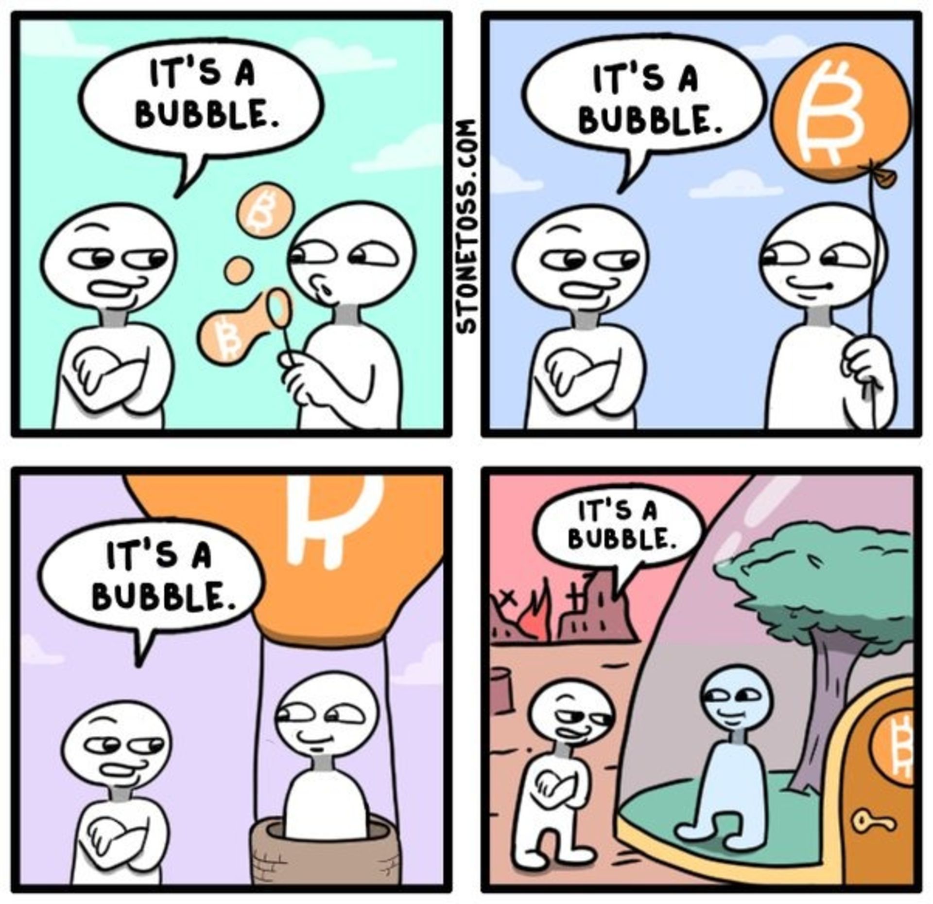 bitcoin is a bubble